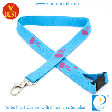 Custom Branded Printing Flat Polyester Lanyard (LN-0133)